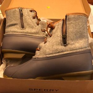 Sperry Saltwater wool boots